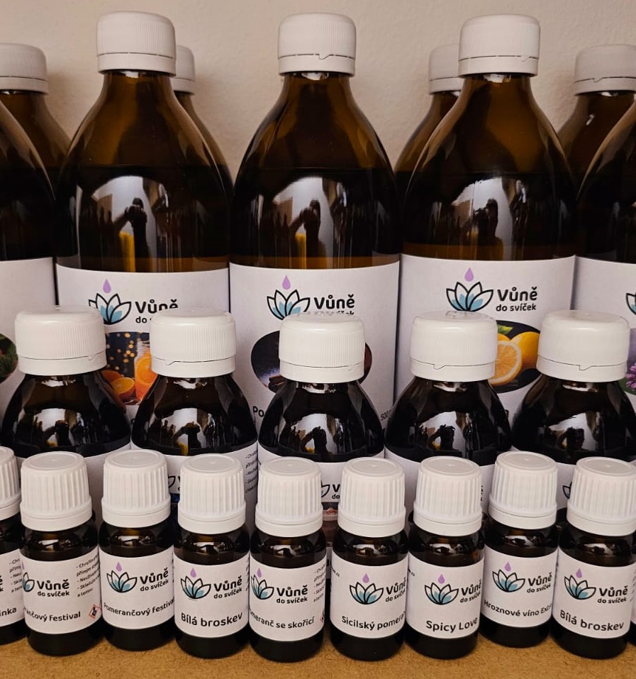 Vzorky vuni do svicek Aroma Global